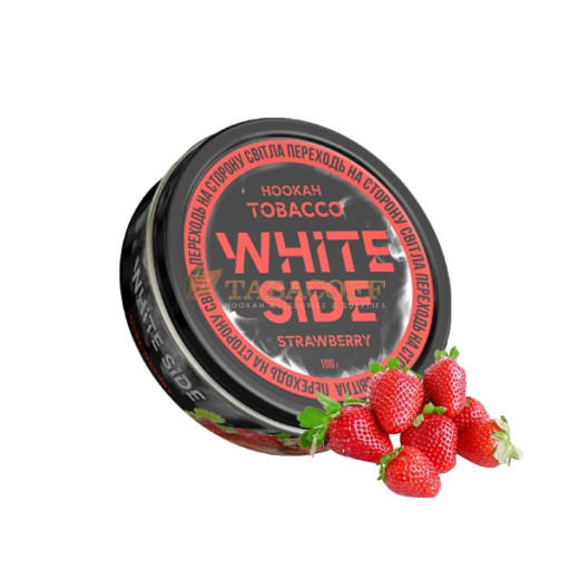 Тютюн WHITE SIDE Strawberry (Полуниця) 100 гр